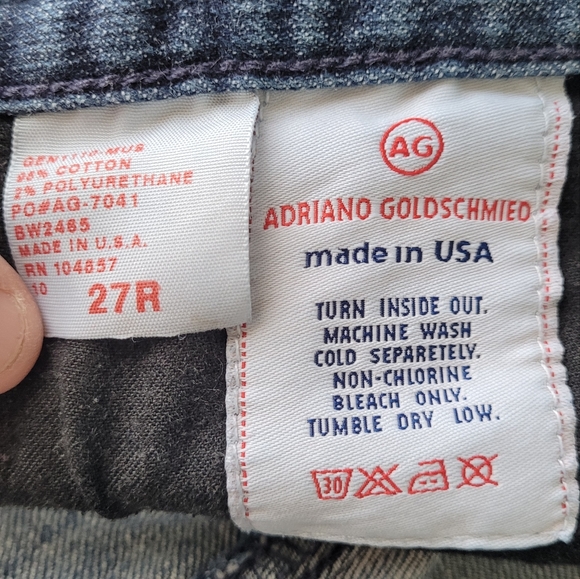AG Adriano Goldschmied The Stilt Jeans Sz 27R - Picture 5 of 7